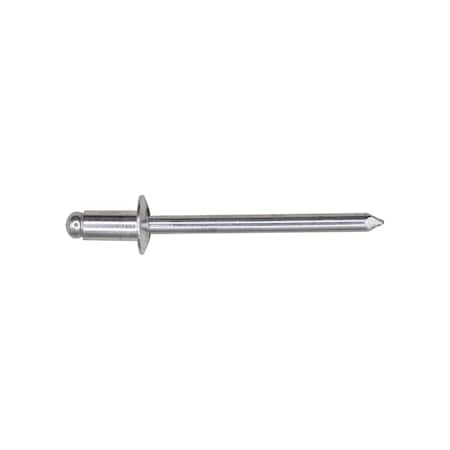 Auveco Aluminum Rivet 5/32in Diameter 1/16 1/8 Grip, 100PK 18727