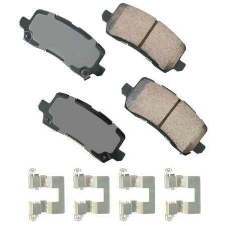 Akebono 14-16 Acura Rlx/15-16 Tlx:R Street Perf Pad, Asp1698 ASP1698