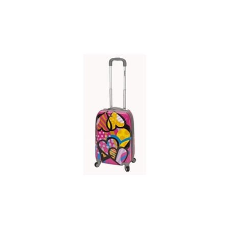 Rockland 20 in. POLYCARBONATE CARRY ON HEART F151-HEART