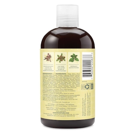 Shea Moisture Jamaican Black Castor Oil Strengthen and Restore Shampoo, 13 Fluid Ounce, 4PK 69707180