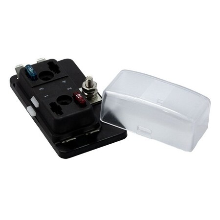 Optifuse Fuse Block for Mini Blade, 4P BLM-304