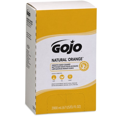 Gojo 2,000 mL Liquid Hand Cleaner Cartridge 7250-04