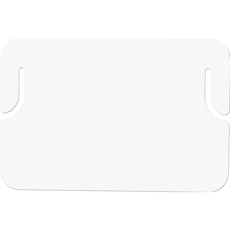 Encore Packaging Thin Plastic Erasable Placard, White 8.5 x 11 x 0.0275 EP-5012