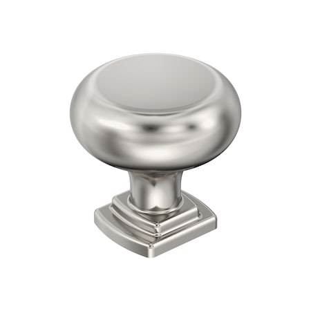 Amerock Surpass 1-1/4 inch 32mm Diameter Polished Nickel Cabinet Knob BP36893PN