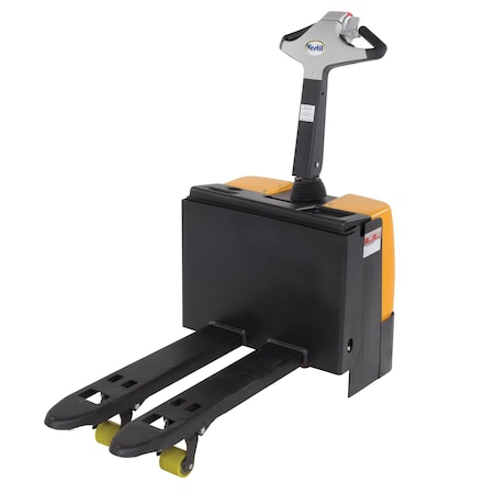 Vestil Steel Fully Powered Electric Pallet Truck 20 In. x 47 In. 3,300 Lb. Capacity Black EPT-1540-26