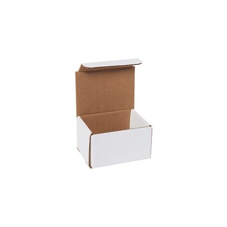 Bubblefast 50-5 x 4 x 3'' White Corrugated Mailers, 50PK BFM543