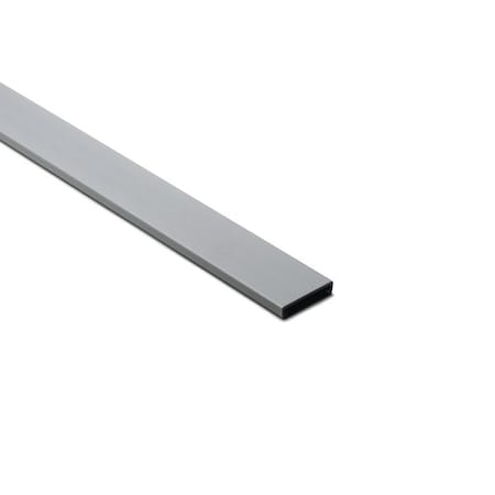Hellerman Tyton Wiring Duct Cover for 1-1/2" Duct, 6 ft Sections, PVC, Gray, 120ft/ctn, 120PK 181-91507