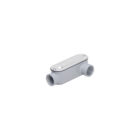 Taymac Conduit Body 1/2" D Die-Cast Aluminum For Rigid/IMC RLL050