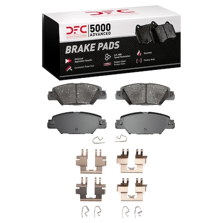 Dfc 5000 Advanced Disc Brake Pad Set,  1551-1846-01