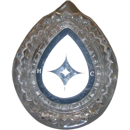 Westlake Pipe & Fittings Moen Teardrop Posi Temp Clear Tub & Shower Handle Kit HC-163P