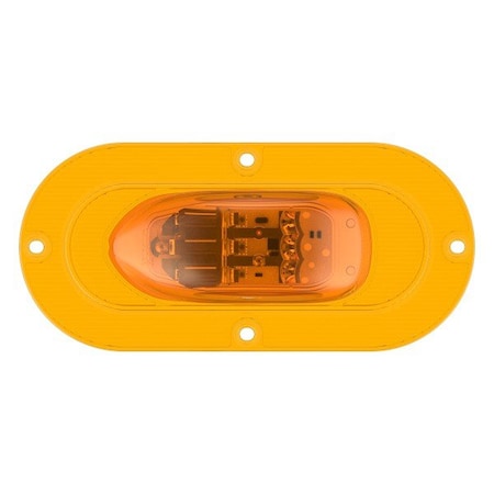 Grote Lighting SuperNova Oval LED Side Turn Marker Lights, Amber, 12V, Polycarbonate, 54213