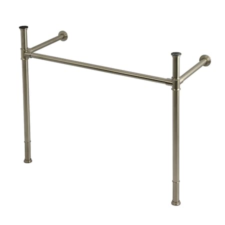 Kingston Brass Stainless Steel Console Sink Legs, Brushed Nickel VPB36418