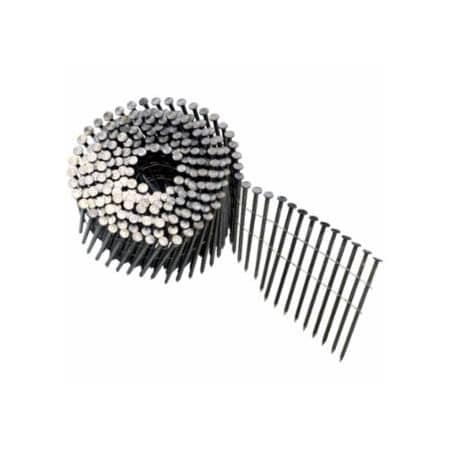 Bostitch Round Head Framing Nail Coil, 3 in L, Steel 688-C10P120D