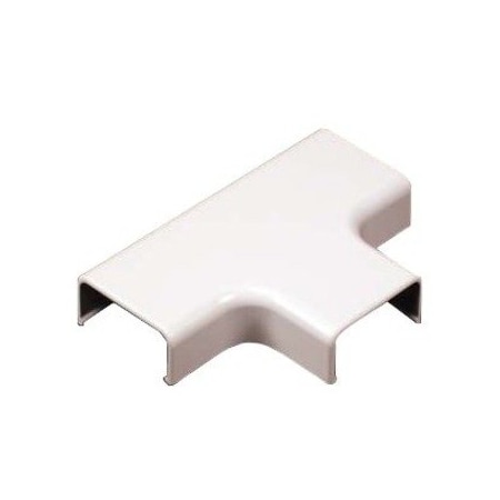 Legrand Wiremold Wireway Elbow TFitting, Plastic, White C51