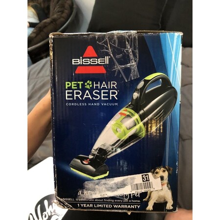 Bissell 1782 NEW Pet Hair Eraser Cordless Hand Vacuum BI300748