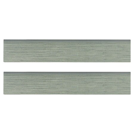 Msi Focus Graphite SAMPLE Porcelain Bullnose Tile Trim In Graphite ZOR-PT-TR-0124-SAM