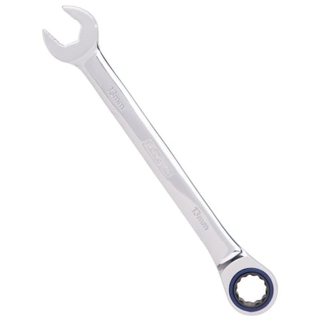 Vulcan Combination Wrench, Metric, 13 mm Head, Chrome Vanadium Steel, Polished Mirror PG13MM