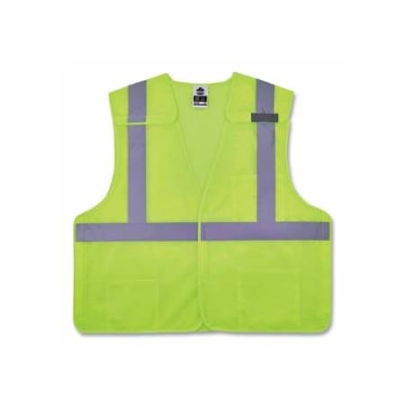 Glowear 8217BA 2XL/3XL LIME CLASS 2 BREAKAWAY MESH VEST 150-21527