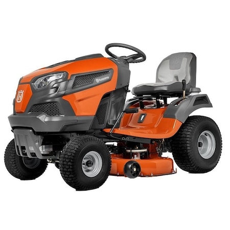 Husqvarna 960 43 03-33 Riding Lawn Mower, 20 hp, 2-Cylinder, 42 in W Cutting, Standard Steering 960430333
