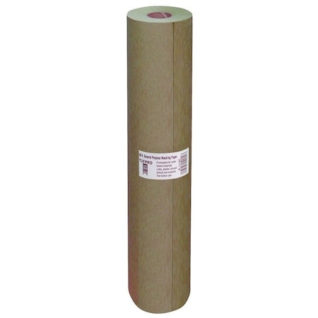 Trimaco EasyMask Trim Masking Paper, 180 ft L, 12 in W, Brown 12912
