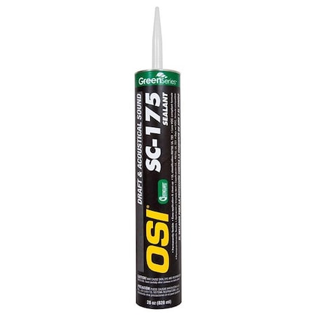 Sc-175 28 Oz OSI White OSI Draft and Acoustical Sound Sealant 1496542
