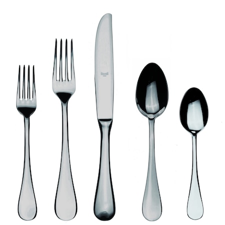 Mepra Brescia Flatware Set - 20 Pieces - Stainless Steel 1020B22020