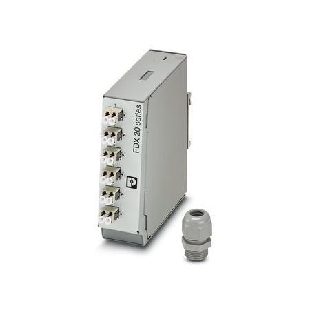 Phoenix Contact FOC-FDX20-PP-LCD6-OM4-PT9 DIN rail 1019712