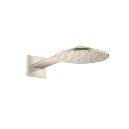 Axor ShowerSolutions Showerhead 250 2- Jet with Showerarm Trim, 1.75 GPM in Brushed Nickel 35364821