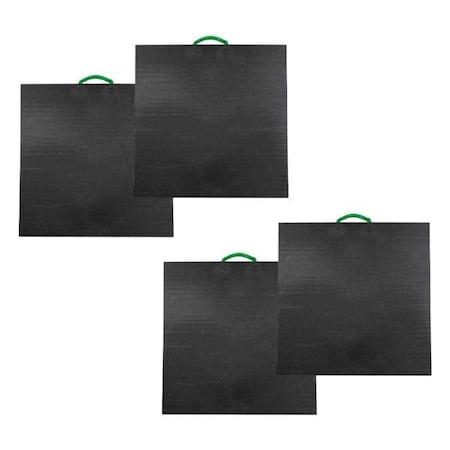 Mytee Products 4 Pk Outrigger Pad Size 30in x 30in x 2in 47 Ton Crushing Capacity, 4PK ORP-303020x4