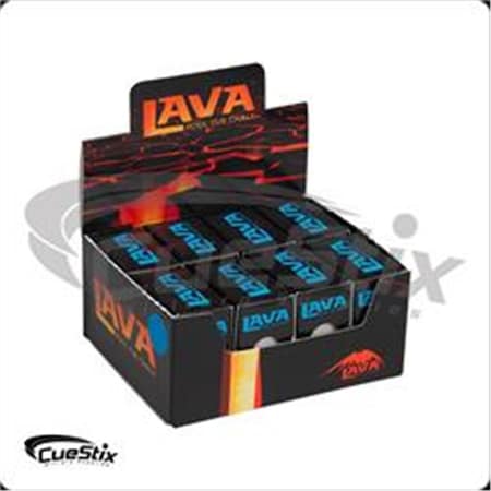 Billiards Accessories CHLAVA2 BLUE Lava Chalk - Blue CHLAVA2 BLUE