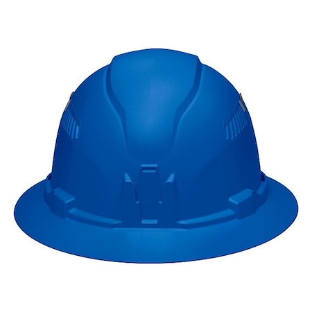 Klein Tools Hard Hat, Full Brim, Blue 60871BR