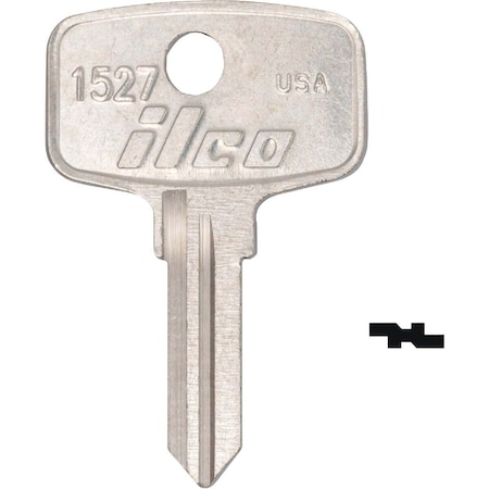 Kaba Ilco 1527 Snap Tool Box Key, 10PK AA01212002