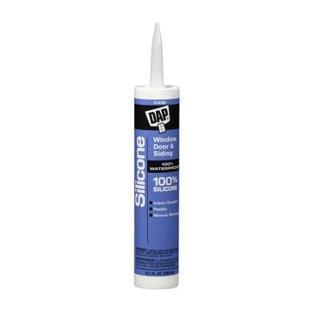 Dap Sealant Sili Rubb Clear 9.8 Oz 08641