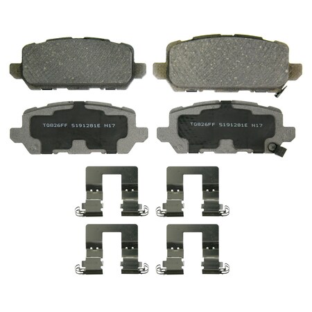 Wagner Brakes Disc Brake Pad Set-QC1841 QC1841