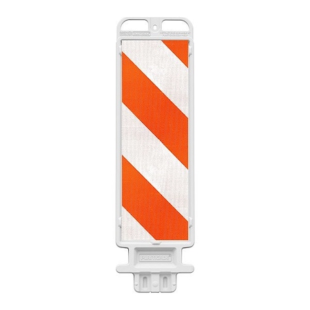 Plasticade Vertical Panel, White, Polyethylene 4336-W-DG