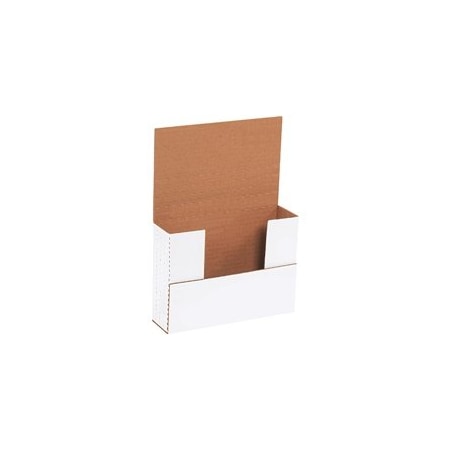 Bubblefast 50-7 1/2 x 5 1/2 x 2'' White Easy-Fold Mailers, 50PK BFM752BF
