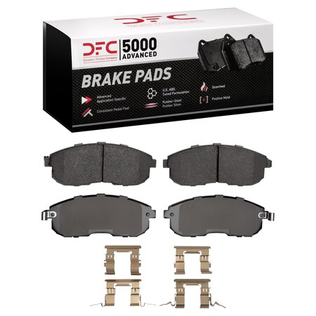 Dfc 5000 Advanced Disc Brake Pad Set,  1551-0815-11