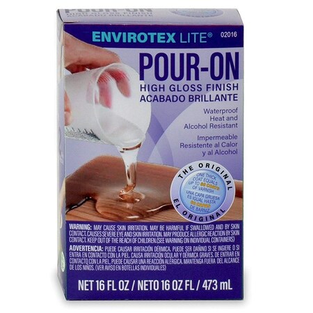 Environmental Technology 16 Oz 2016 Clear Envirotex Lite Pour-On High Gloss Finish 2128