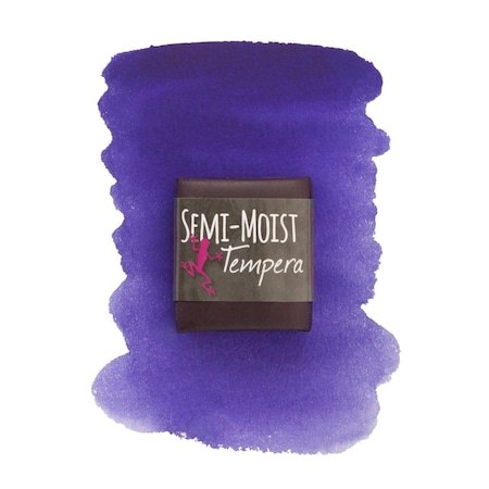 Jack Richeson Semi-Moist Tempera Cake, 1.62 x 1.87 x 0.50 in. - Purple 1569140