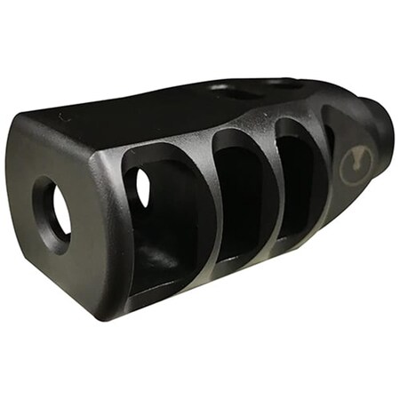 Ultradyne 0.62 x 24 in. LR-308 Pegasus Muzzle Brake, Melonite Black UD10700