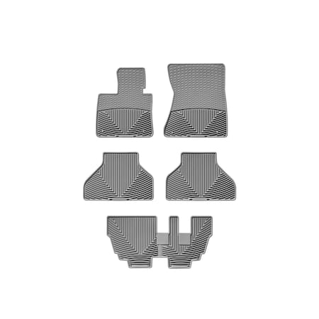Weathertech Grey, Front, Rear, and Rear All Weather Floor Mats W74GRW144GRW145