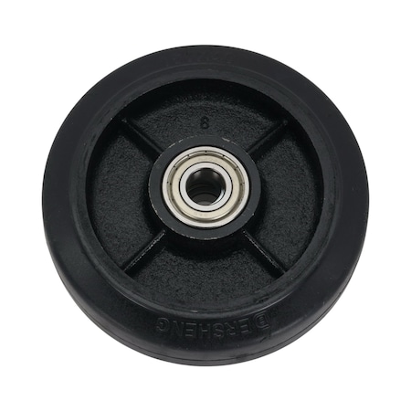 Dayton Mold-On Rubber Wheel, 6 x 1-1/2 MH34D64402G