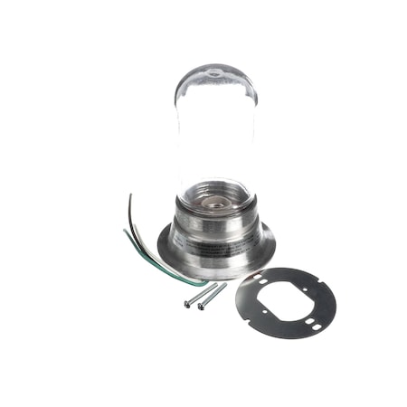 Marshall Air Light Fixture with Globe, Canopy Hood 500908