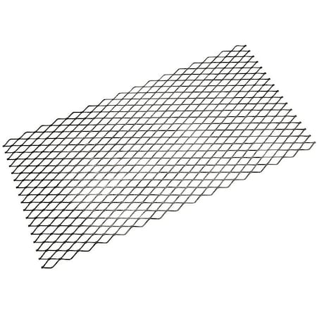 Stanley 4075BC Series Expanded Grid Sheet, 13 Thick Material, 16 in W, 32 in L, Steel, Plain N215-780