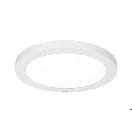 Maxlite FLSH MNT LED INTGRTD 12IN SLIM 120V TRIAC DIM 23W 90CRI 27/30/35/40/50K BI-LVL MOTION SNSR GEN2 WHT ML2LA12SWH239CS2MS