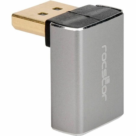 Rocstor PREMIUM DISPLAYPORT 1.4 ADAPTER 90 DEGREE 8K/60HZ DISPLAYPORT EXTENDER - DISPLAY Y10A348-B1