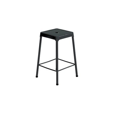 Safco Steel Stool, Bk 6605BL