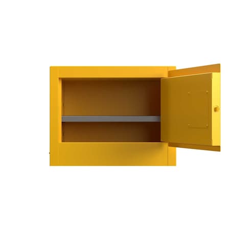 Strong Hold 6 Gallon Flammable Safety Cabinet, Manual-Close 6FSHD-MC-1
