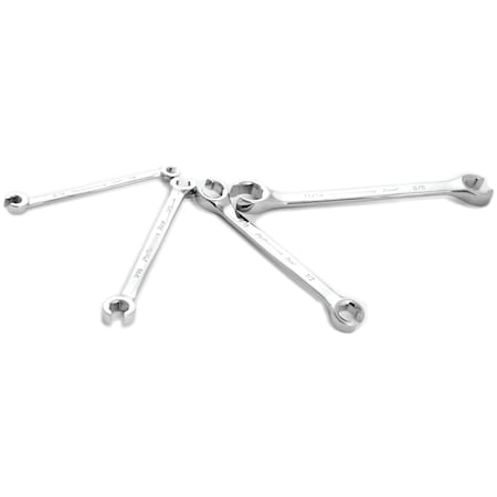 Performance Tool 4-Pc Sae Flare Nut Wrench, W30430 W30430