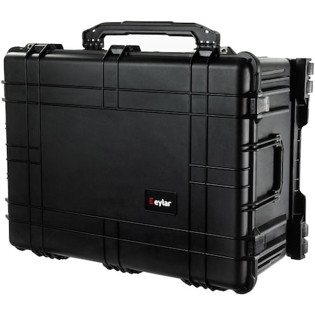 Eylar XXL 31.5 Inch Protective Gear Roller Case Water and Shock Resistant w/ Foam Black SA00007